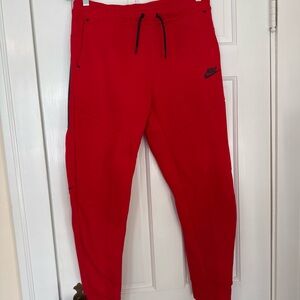 Nike Red Athletic Pants